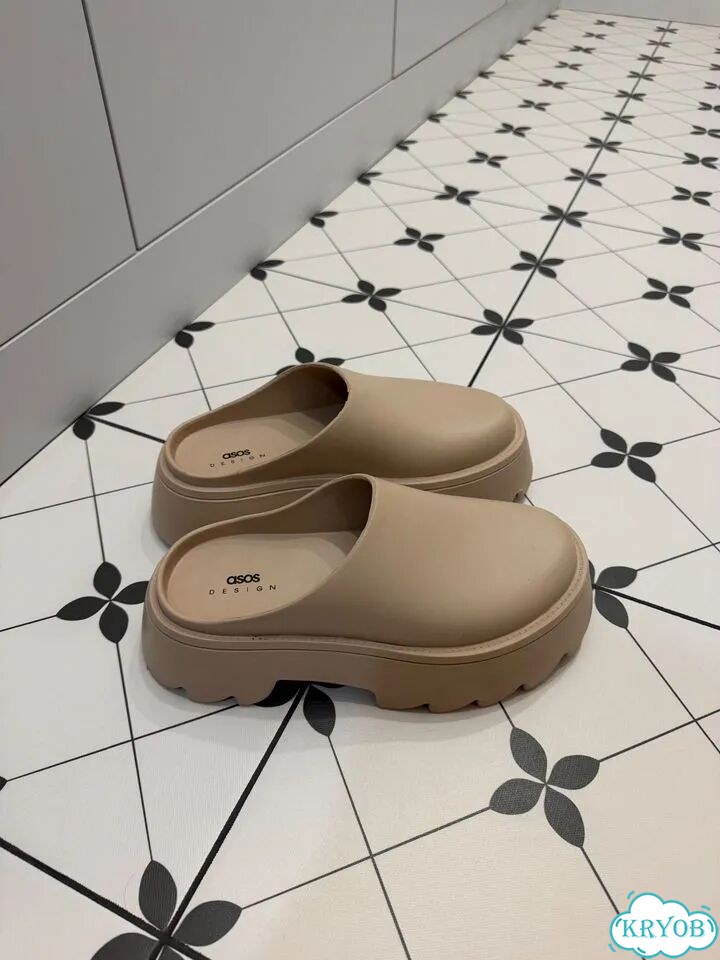Стильные галоши ASOS design на тракторной подошве фото 5