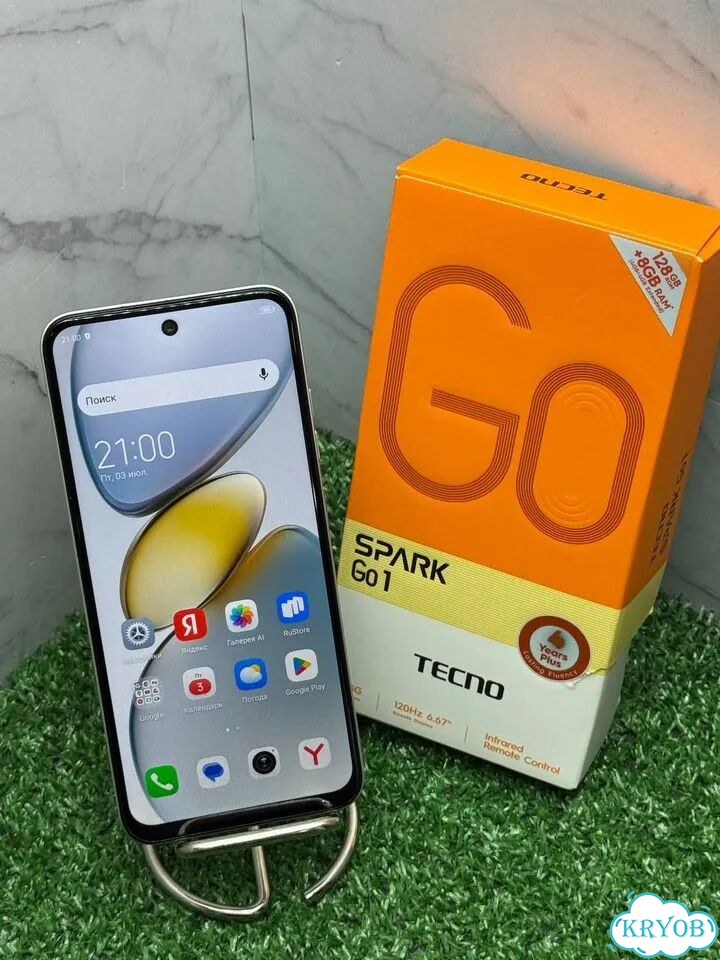 TECNO Spark Go 1, 4/128 ГБ, SIM + eSIM фото 2
