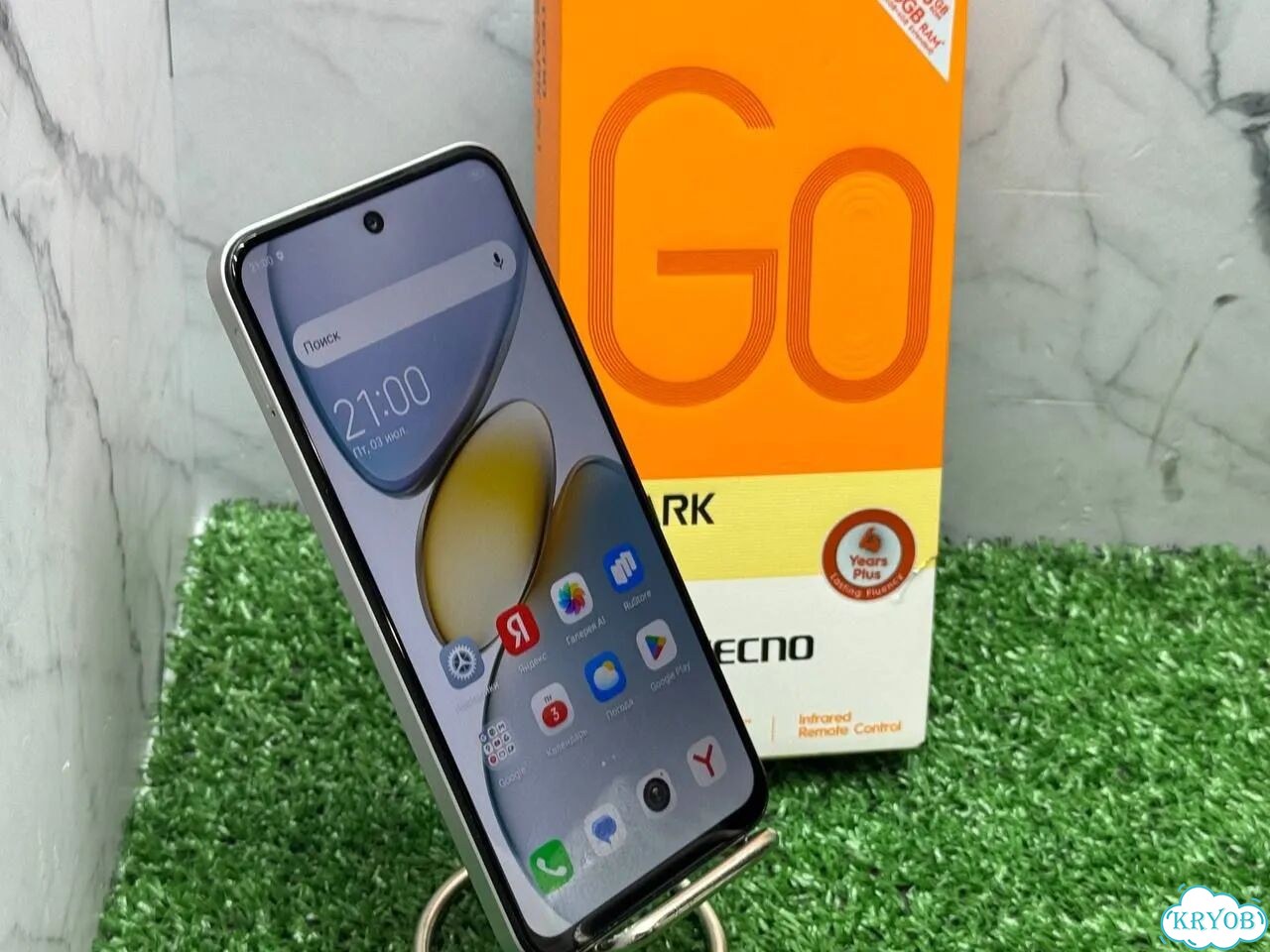 TECNO Spark Go 1, 4/128 ГБ, SIM + eSIM фото 3