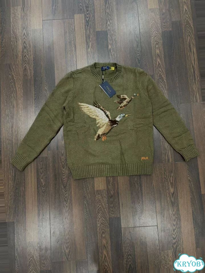 Свитер Ralph Lauren с уткой Polo фото 6