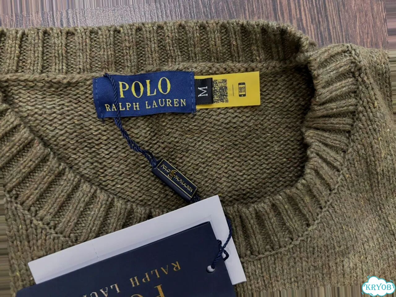 Свитер Ralph Lauren с уткой Polo фото 7