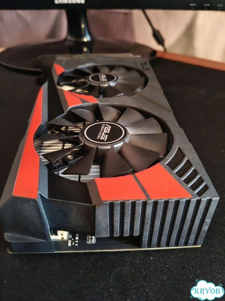 Видеокарта asus expedition gtx 1050 ti OC 4gb фото 3