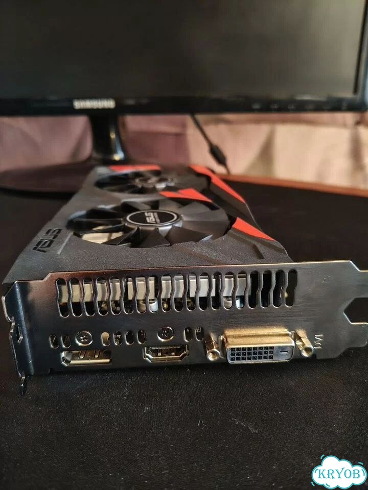 Видеокарта asus expedition gtx 1050 ti OC 4gb фото 4