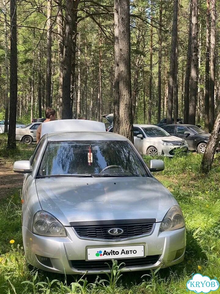 ВАЗ (LADA) Priora 1.6 MT, 2008, битый, 190 000 км фото 1