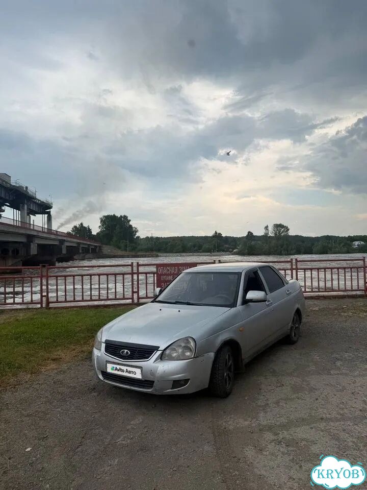 ВАЗ (LADA) Priora 1.6 MT, 2008, битый, 190 000 км фото 4