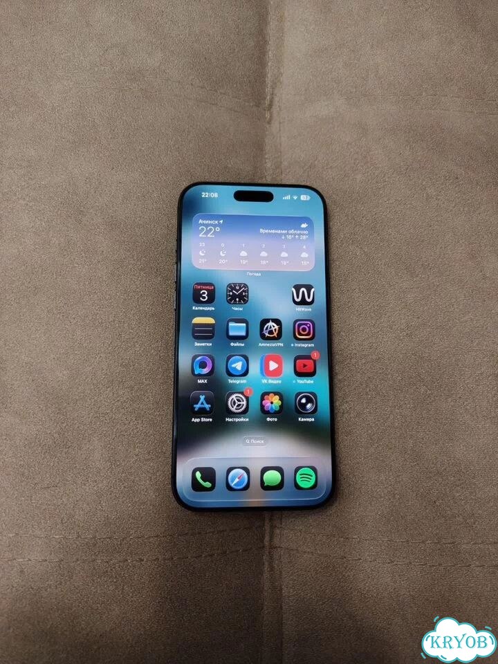 iPhone 17 Pro Max, 256 ГБ, eSIM фото 1