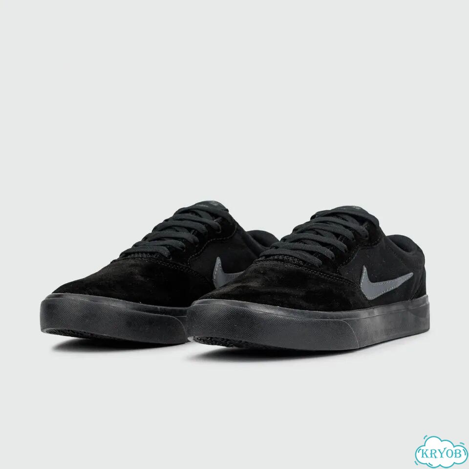 Кеды Nike SB Chron Suede Trp. Black фото 2