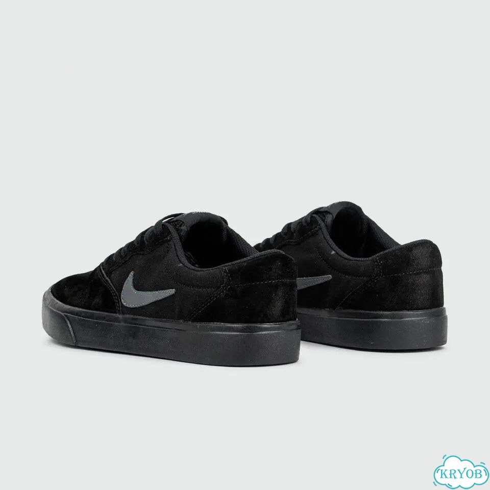 Кеды Nike SB Chron Suede Trp. Black фото 3