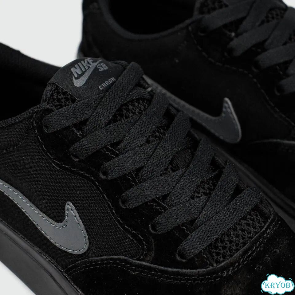 Кеды Nike SB Chron Suede Trp. Black фото 5