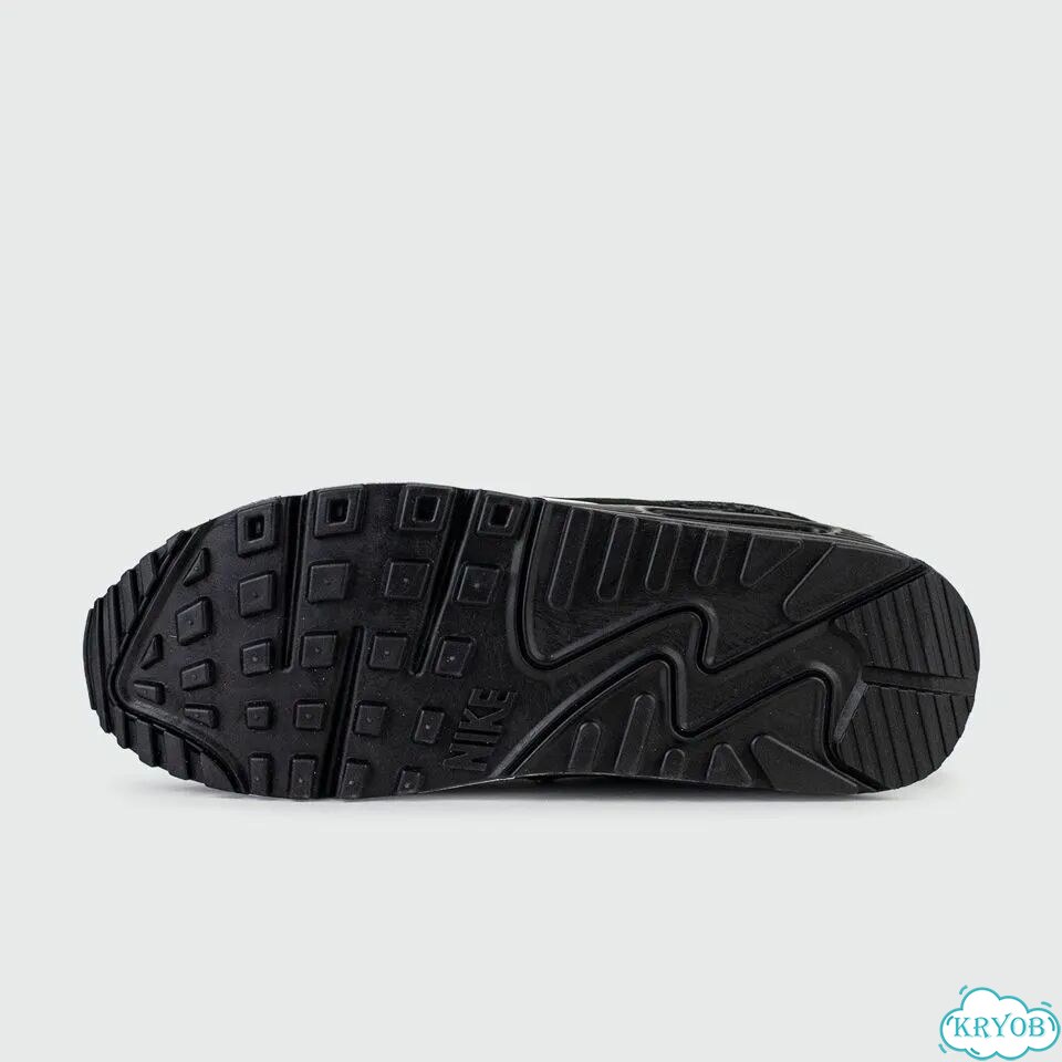 Кроссовки Nike Air Max 90 Grey / Black / White фото 4