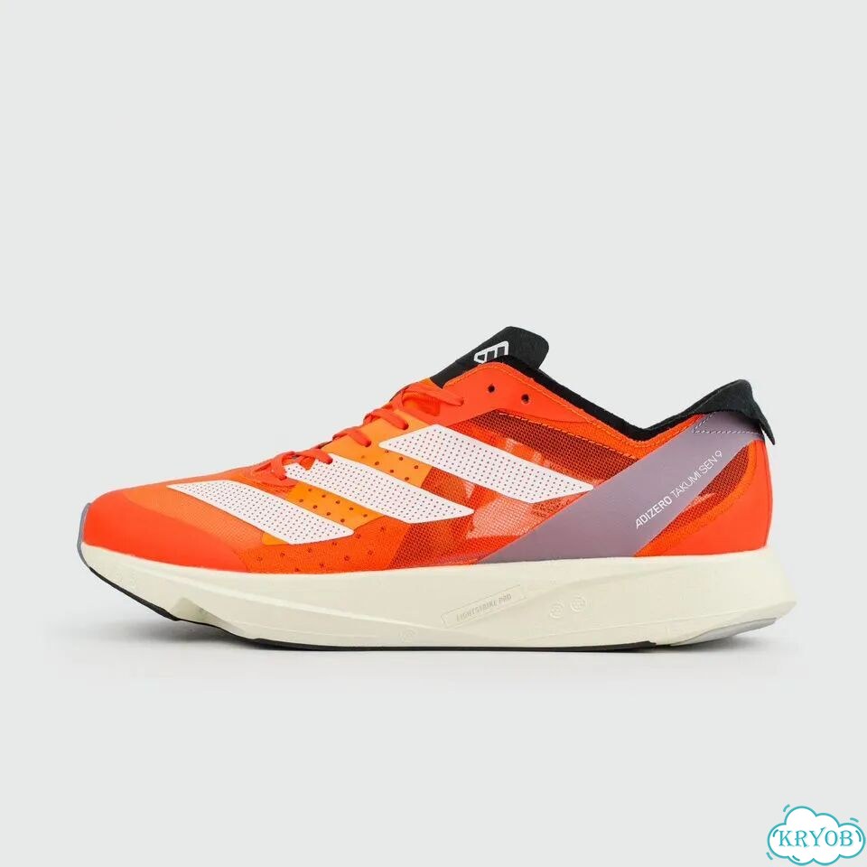 Кроссовки Adidas Adizero Takumi Sen 9 Red / White фото 1