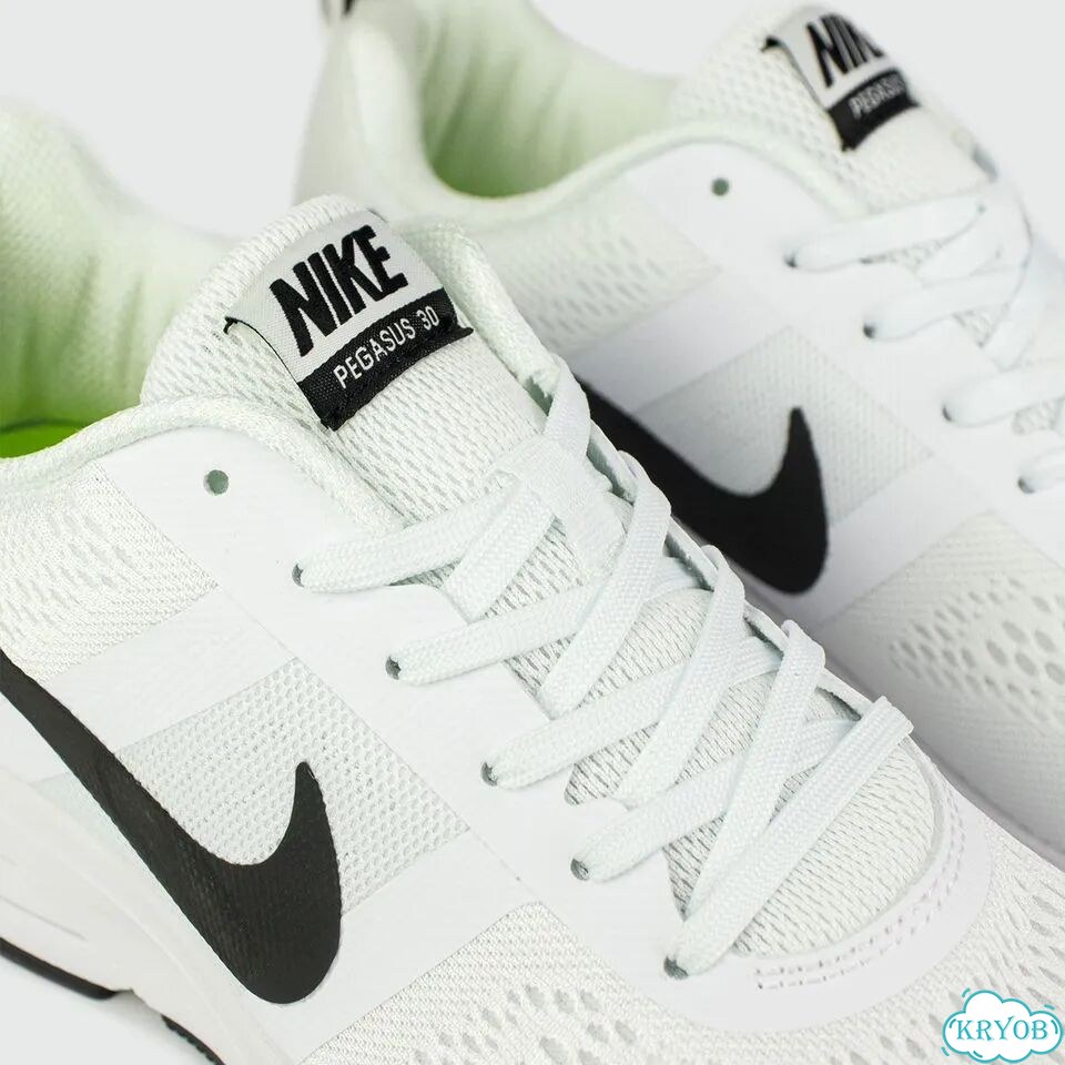 Кроссовки Nike Air Pegasus 30 White / Black фото 5