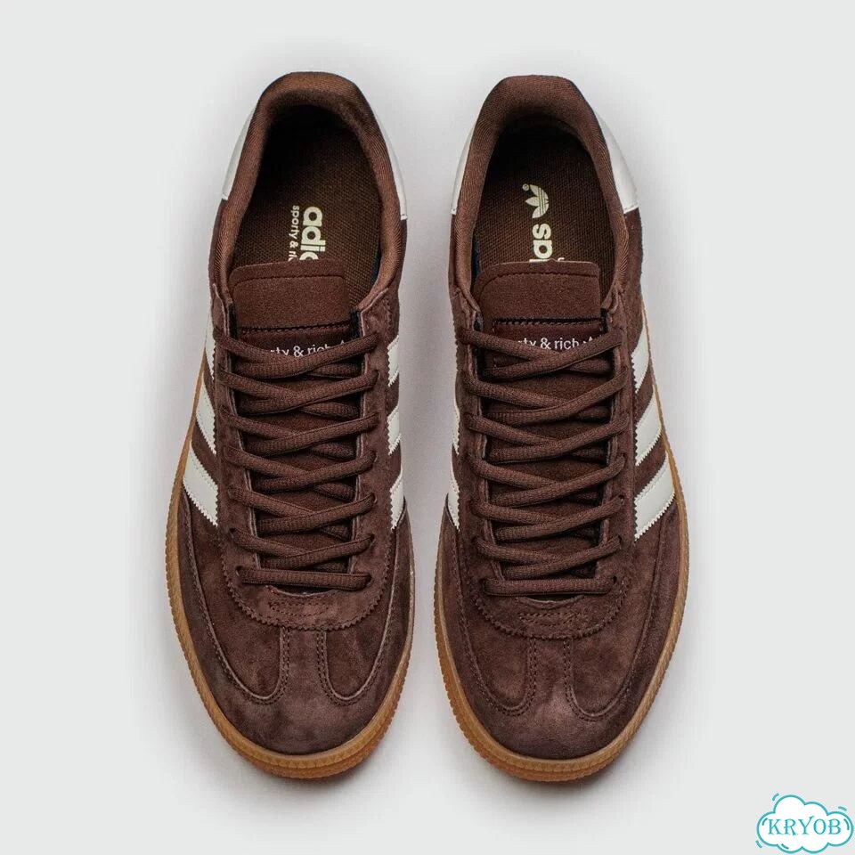 Кроссовки Adidas Spezial Sporty Rich Brown фото 6
