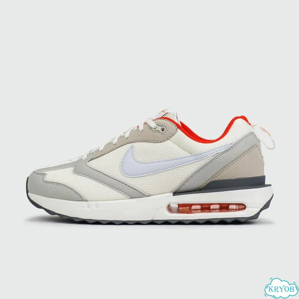 Кроссовки Nike Air Max Dawn Light Grey Red фото 1