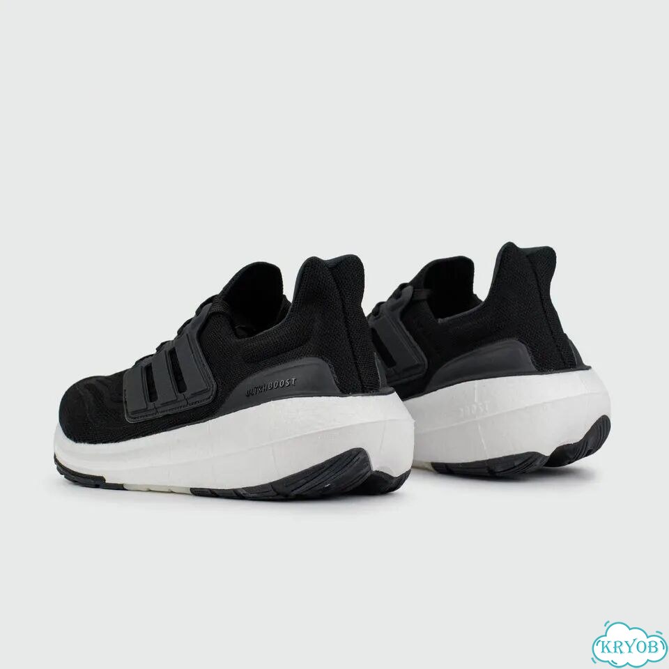 Кроссовки Adidas Ultraboost Light Black White фото 3