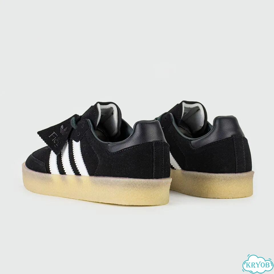 Кроссовки Adidas Samba x Clarks Fieg Black Green Matte фото 3