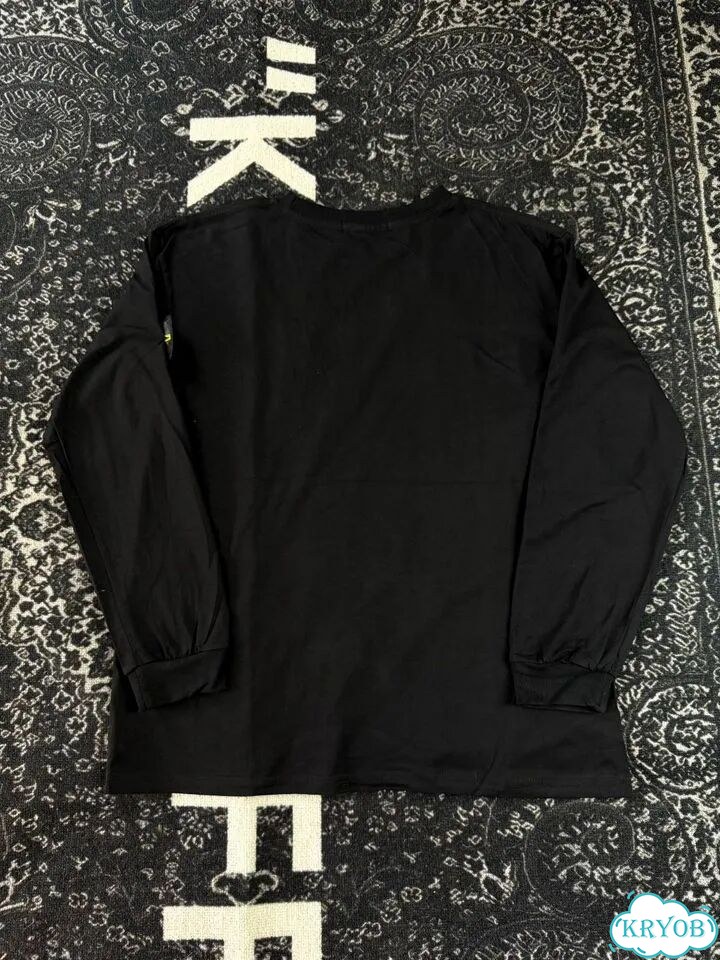Лонгслив Stone island black фото 2
