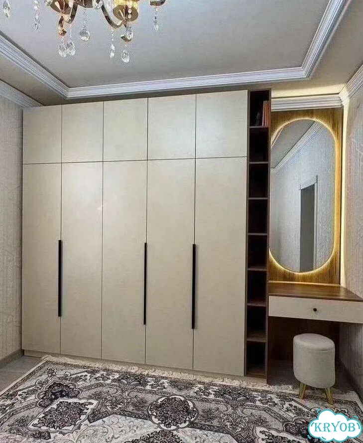 Шкаф распашной двухстворчатый фото 5