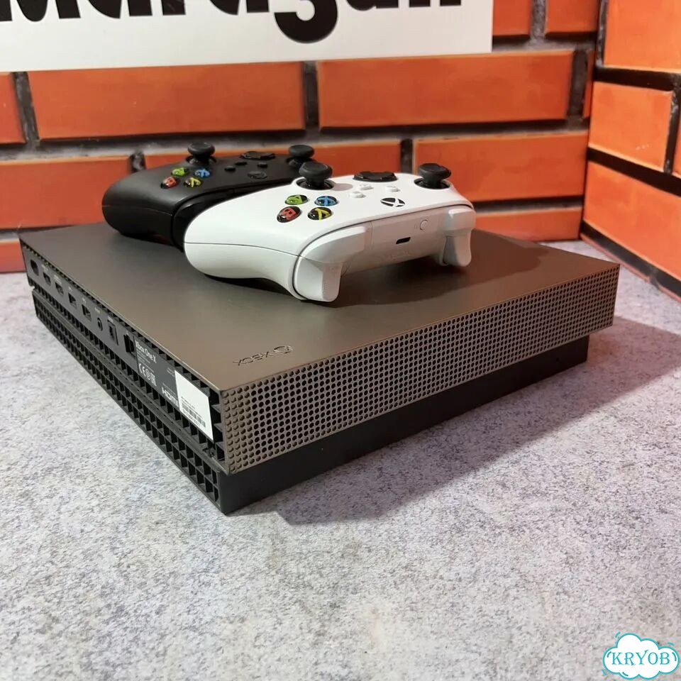 Xbox One x 1tb 2 геймпада фото 5