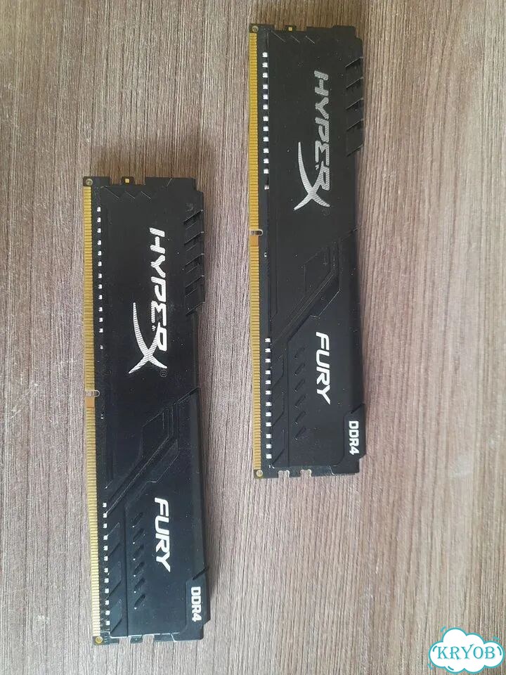 HyperX Fury ddr4 16gb фото 1