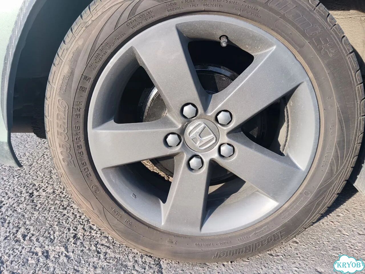 Литые диски Honda 6×R16 5×114.3 фото 1