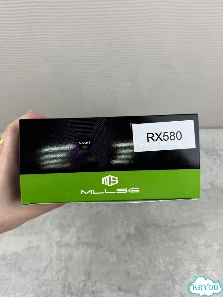 Видеокарта mllse RX 580 8 гб новая фото 2