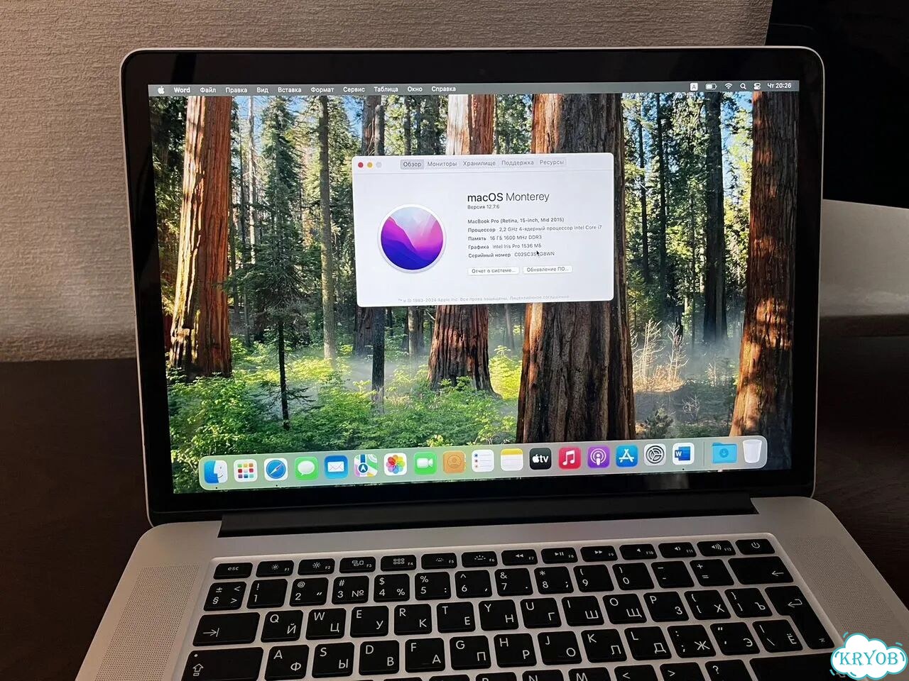 Apple MacBook Pro 15 2015 Intel i7 / 16 / 256 SSD фото 3