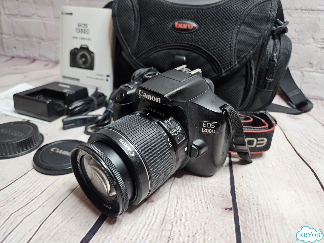 Canon 1300d 18-55mm Wifi фото 1