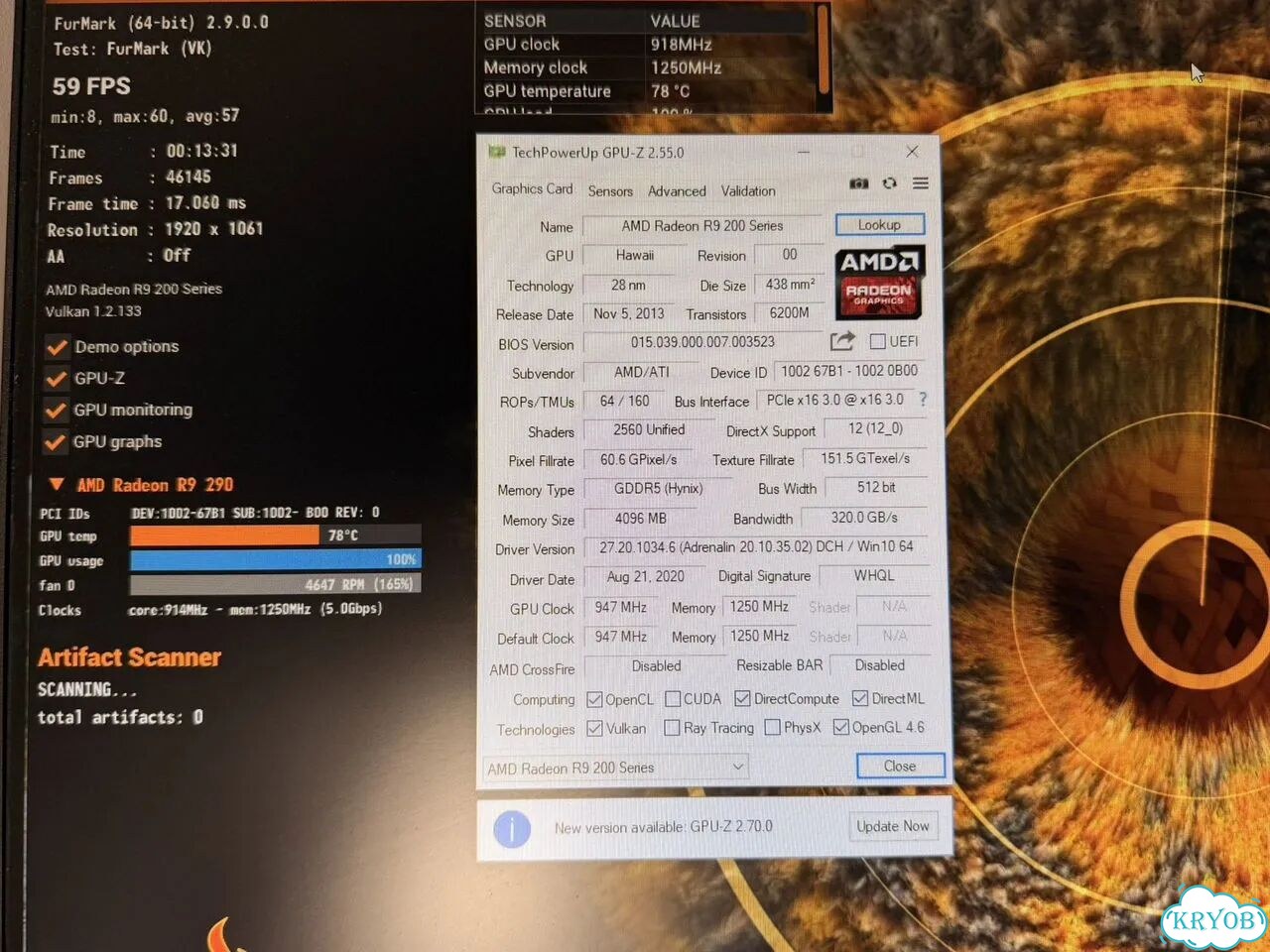 R9 290 4Gb (горячая штучка) фото 2