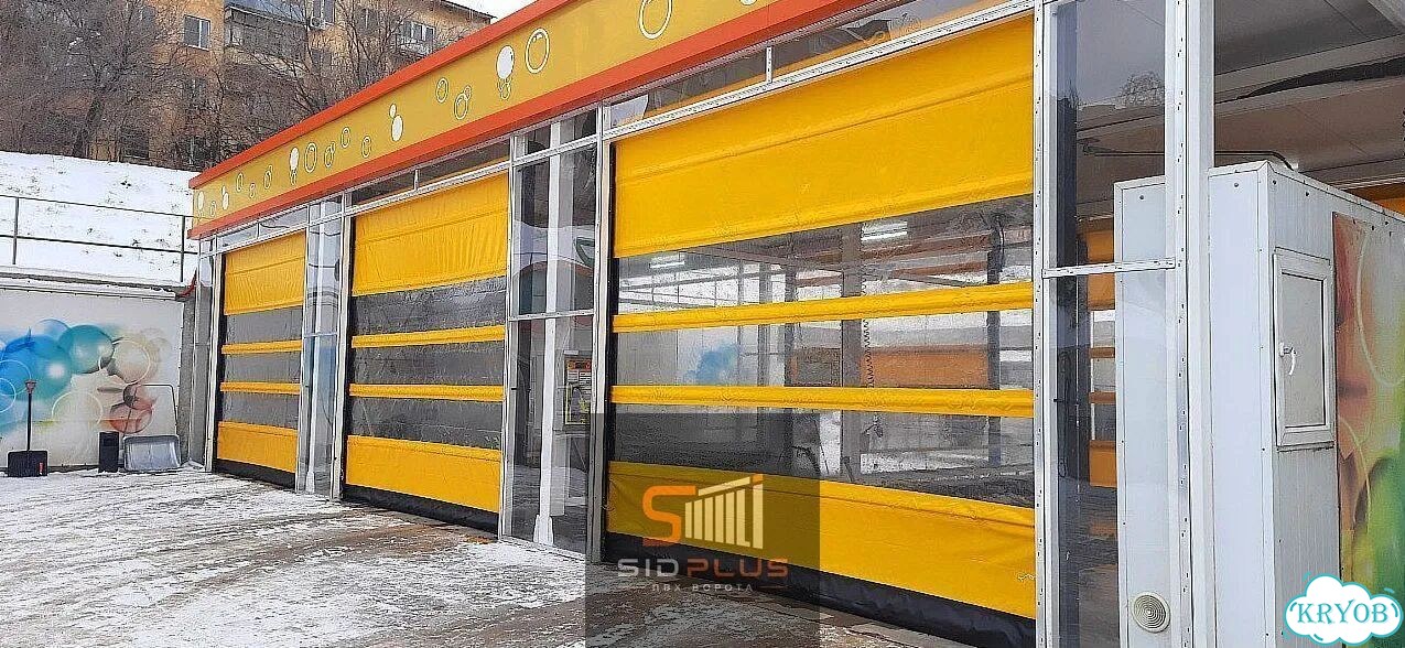 Пвх ворота фото 9