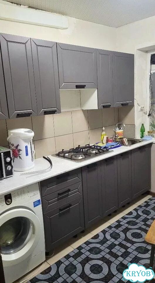 Современный модульный кухонный гарнитур с фасадами мдф фото 4