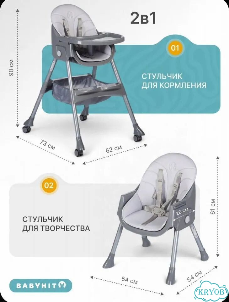 Стульчик для кормления фото 3