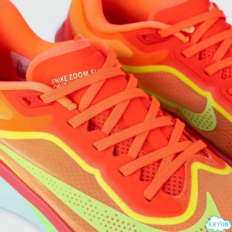 Кроссовки Nike Zoom Fly 6 Orange Lime Blast фото 6