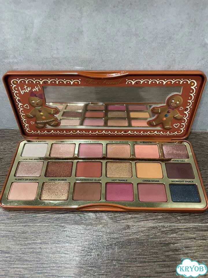 Палетка теней Too Faced Gingerbread Extra Spicy фото 2