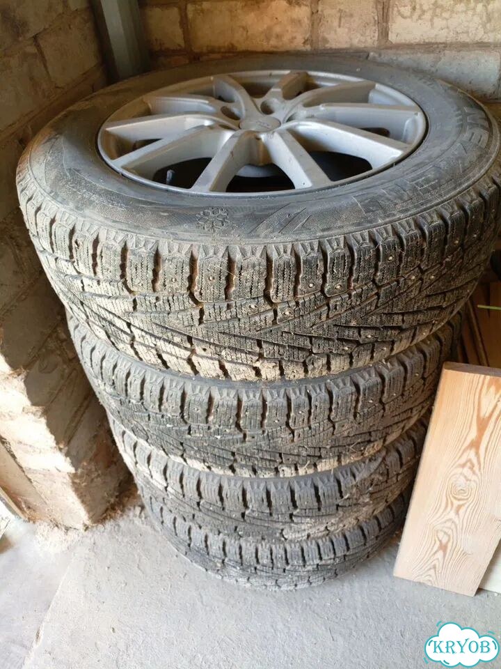 Колеса 225 65 r17 зимние на литых дисках Тигго 5 фото 1