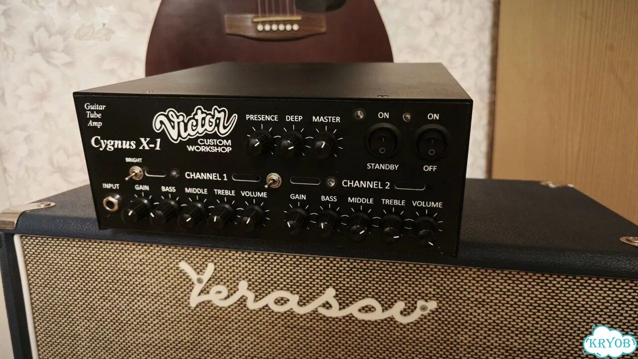 Усилитель гитарный ламповый голова Victor Custom фото 1