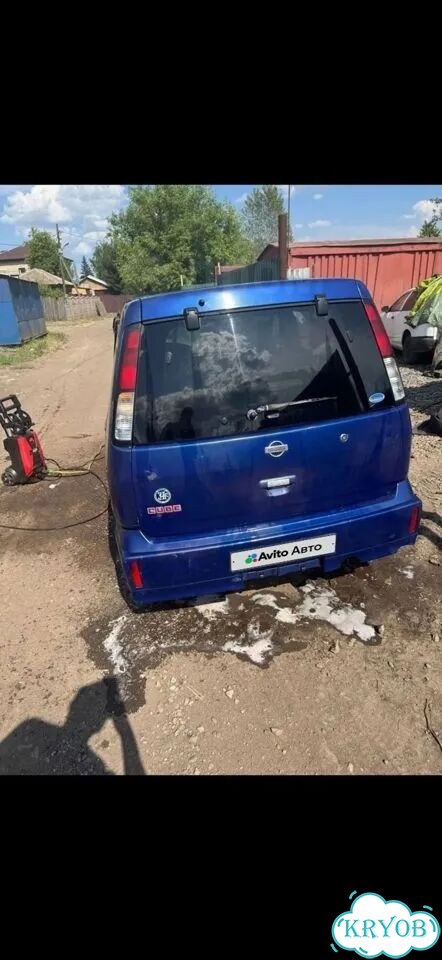 Nissan Cube 1.3 AT, 2001, битый, 59 000 км фото 3
