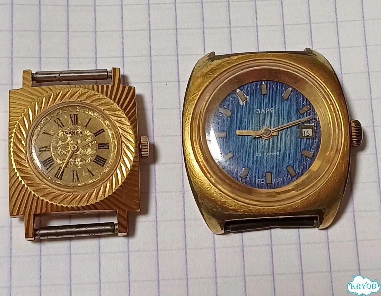Наручные часы СССР AU 10 фото 1