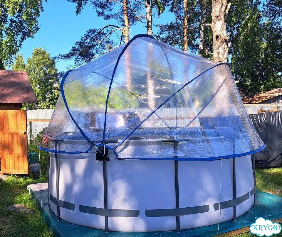 Купольный тент для бассейна от производителя фото 1
