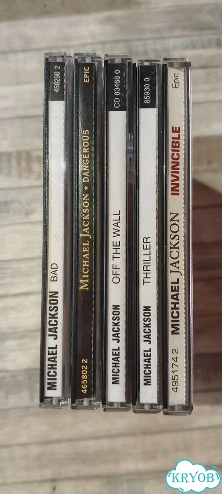 Cd Michael Jackson Майкл Джексон компакт диски фото 1