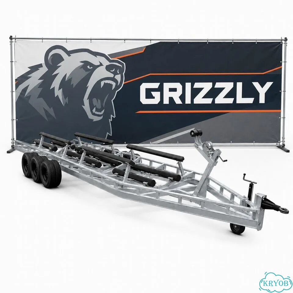 Тележка Grizzly 16000ят.001 для хранения яхт и кат фото 2