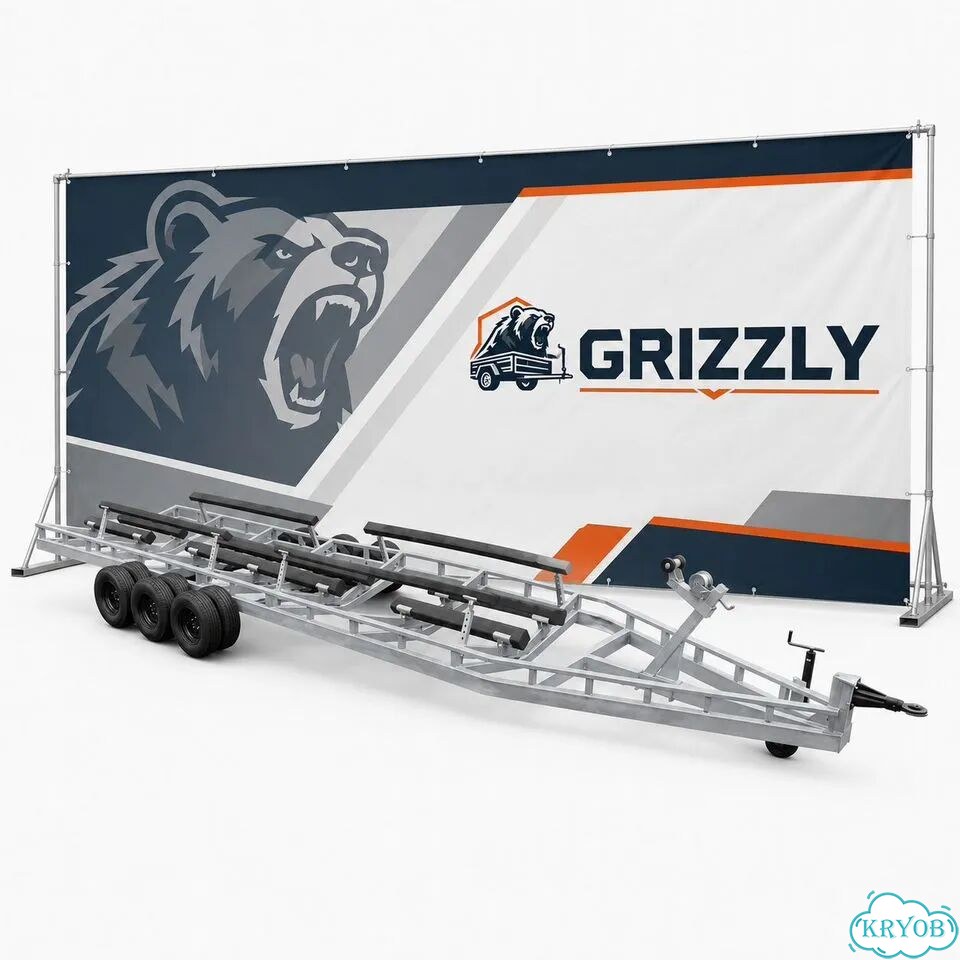 Тележка Grizzly 16000ят.001 для хранения яхт и кат фото 3