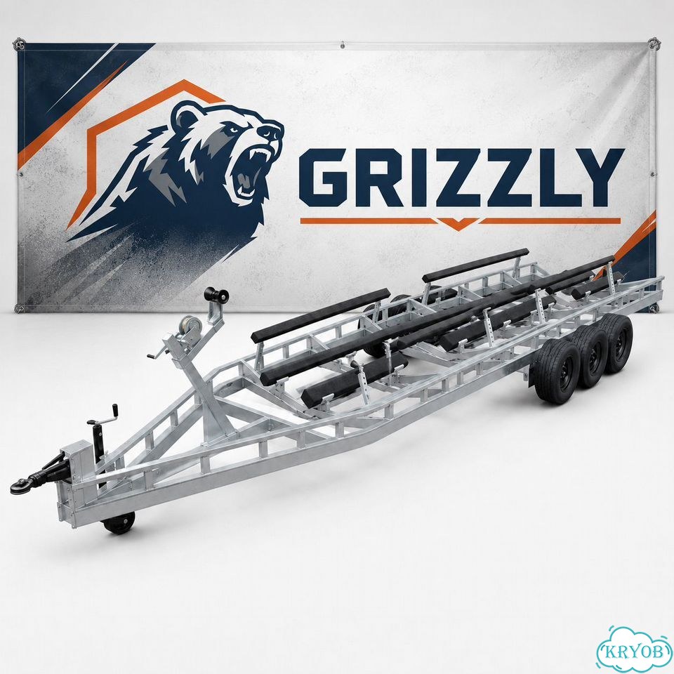 Тележка Grizzly 16000ят.001 для хранения яхт и кат фото 4