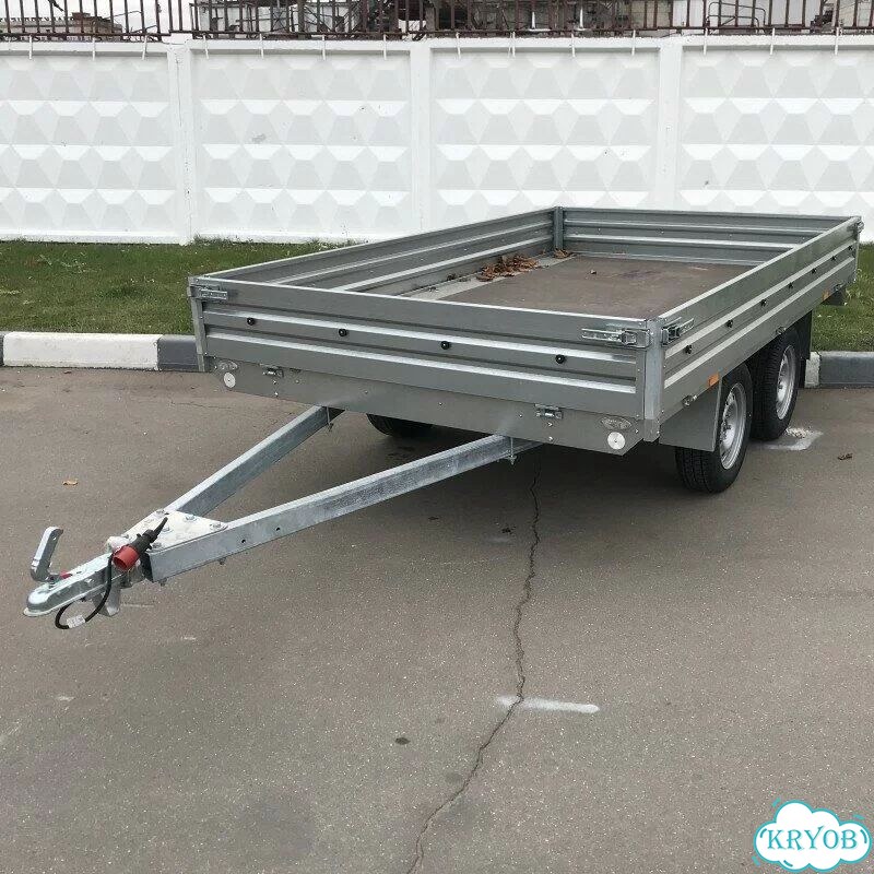 Прицеп Grizzly 817738.001 Открываются все борта фото 1