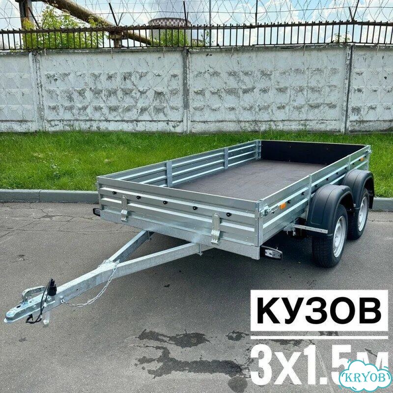 Прицеп Grizzly 817731.022 Две оси фото 1