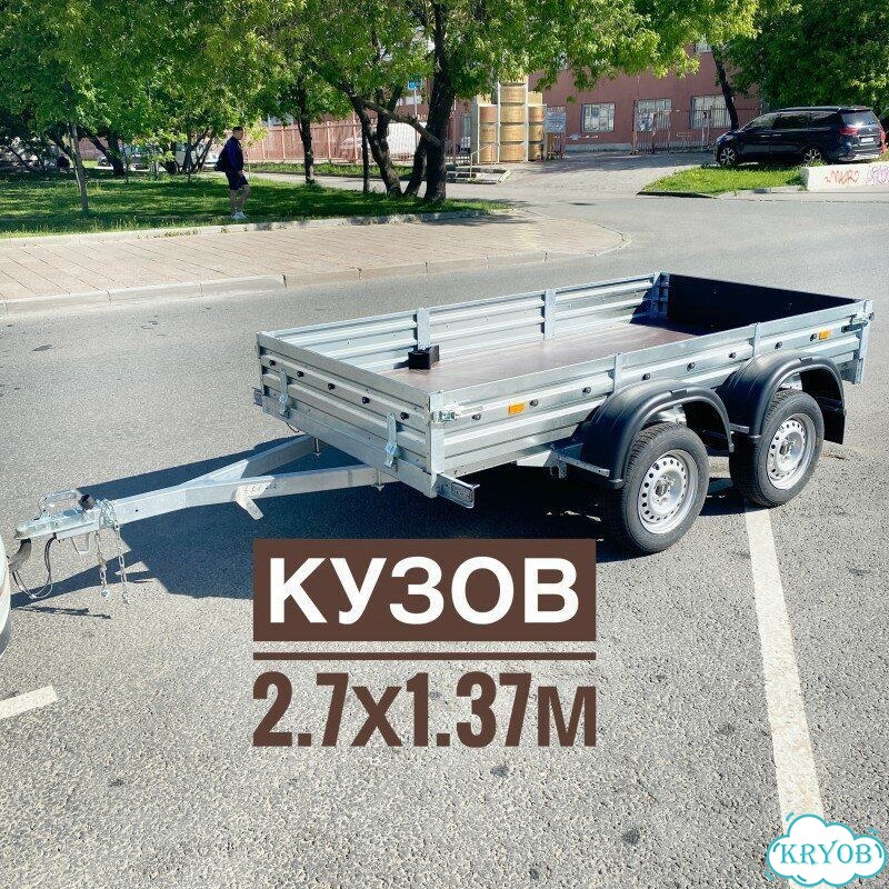 Прицеп Grizzly 817733.022 Две оси фото 1