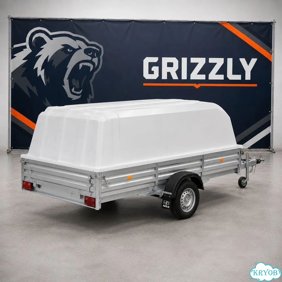 Прицеп с крышкой Grizzly 817719.022 фото 6