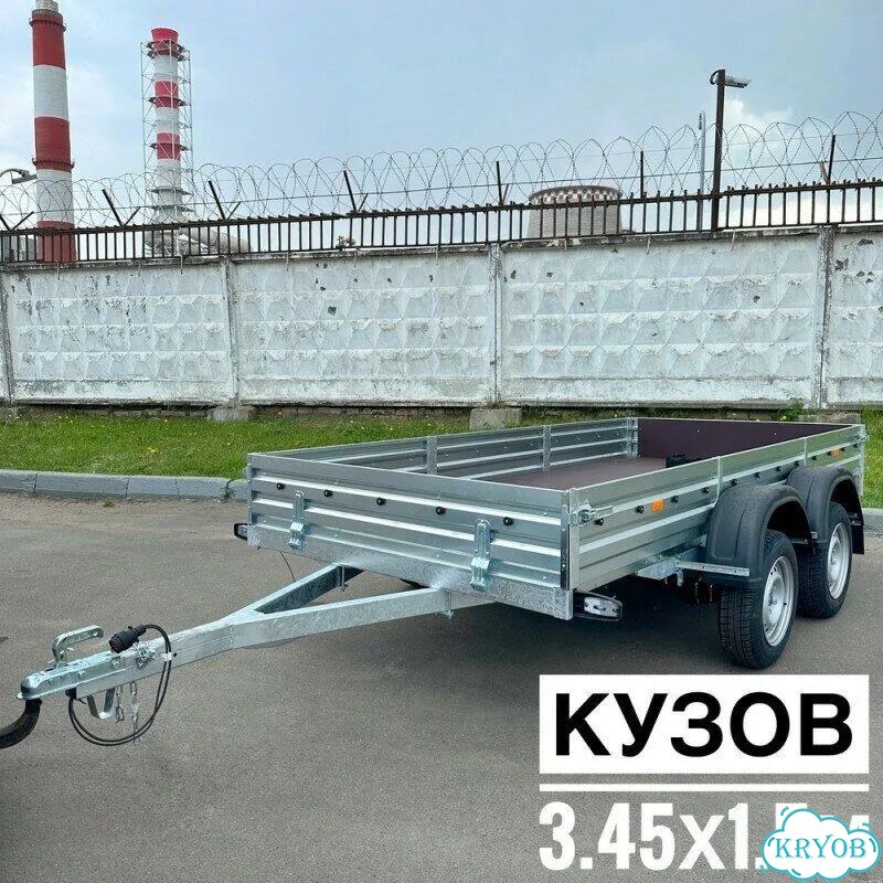 Прицеп Grizzly 817732.022 Две оси фото 1