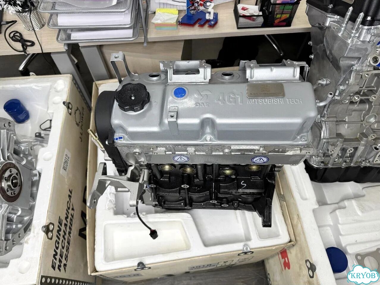 Двигатель mitsubishi 4g18 новый фото 3
