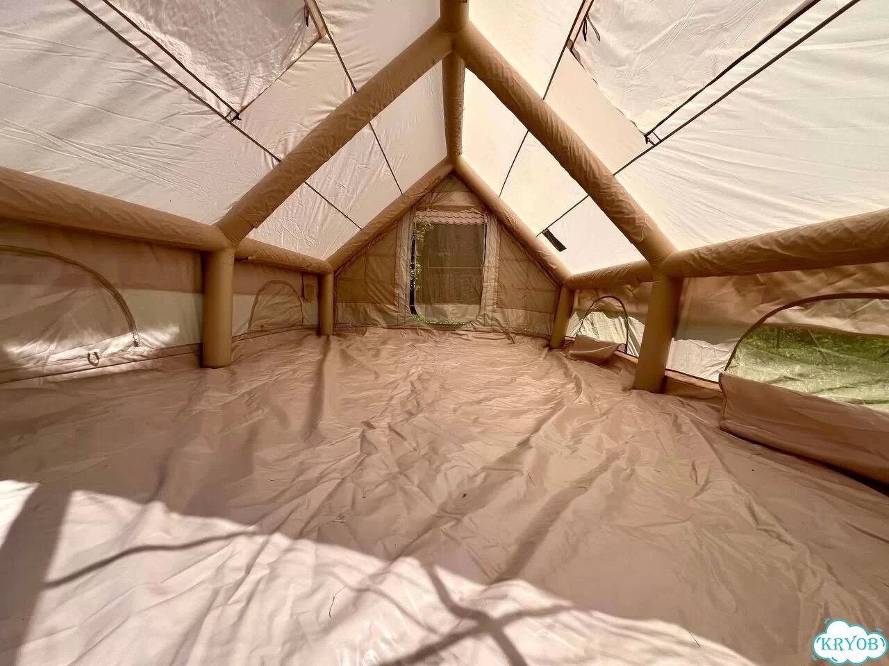 Палатка надувная качественная 3х4(12 кв) 9Мая2А фото 2